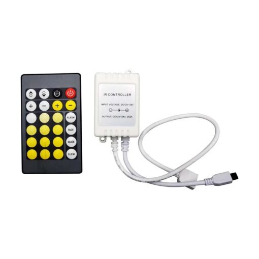 Infrared controller με χειριστήριο 24 κουμπιών CCT 12V/24V V-TAC – 2901