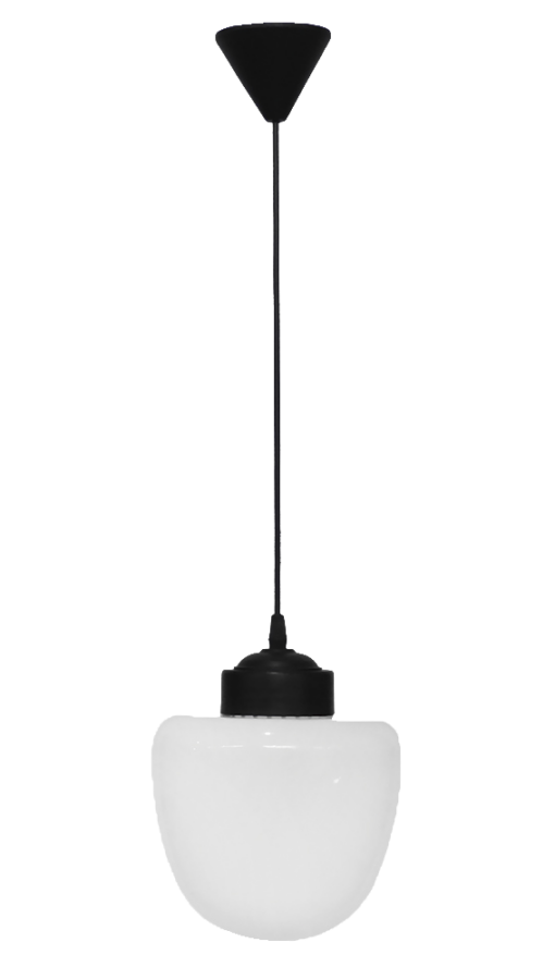 LP-120K BLACK ΚΡΕΜΑΣΤΟ- ΓΥΑΛΙ ΒΕΛΑΝΙΔΙ E/27 Heronia – 11-0284