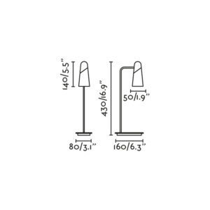 Faro Barcelona LAO Επιτραπέζιο Φωτιστικό Μαύρου Χρώματος LED 4W 3000K – 29047