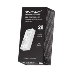 Dimmer RF για Μονόχρωμες LED Ταινίες 144W 12V/ 288W 24V V-TAC – 2911