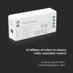 Dimmer RF για RGB Πολύχρωμες LED Ταινίες 144W 12V/ 288W 24V V-TAC – 2912