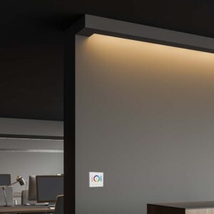 Ασύρματο RF Επιτοίχιο Controller Dimmer Αφής 12V 120W /24V 240W για  LED Ταινίες RGB/RGBW/RGB+CCT V-TAC – 2915