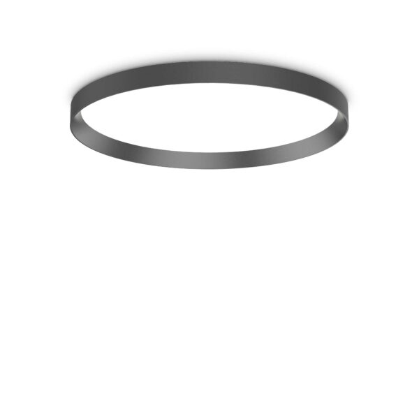 IDEAL LUX Φωτιστικό Οροφής FLY LED 53W 3000K Μαύρου Χρώματος – 292205