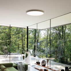 IDEAL LUX Φωτιστικό Οροφής FLY LED 18W  3000K Λευκού Χρώματος – 306643