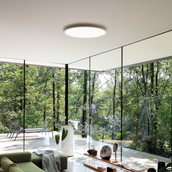 IDEAL LUX Φωτιστικό Οροφής FLY LED 18W  3000K Λευκού Χρώματος – 306643