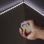 RF Χειριστήριο Αφής 4 ζωνών RGB+W Λευκό V-TAC – 2923