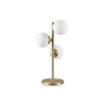 IDEAL LUX Επιτρπέζιο Φωτιστικό PERLAGE 3xG9 Χρυσού Χρώματος – 292472