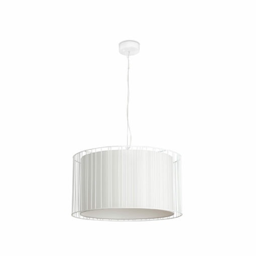Faro Barcelona LINDA Κρεμαστό Φωτιστικό Λευκού Χρώματος E27 – 29309