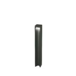 IDEAL LUX Κολωνάκι Κήπου KURT LED 11W 4000K IP54 Μαύρου Χρώματος – 293172