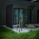 IDEAL LUX Φωτιστικό Δαπέδου Κήπου JEDI LED 19W 3000K IP65 Μαύρου Χρώματος – 293196