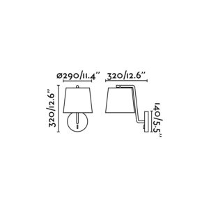 ΦΩΤΙΣΤΙΚΟ ΤΟΙΧΟΥ BERNI ΛΕΥΚΟ              FARO – 29326