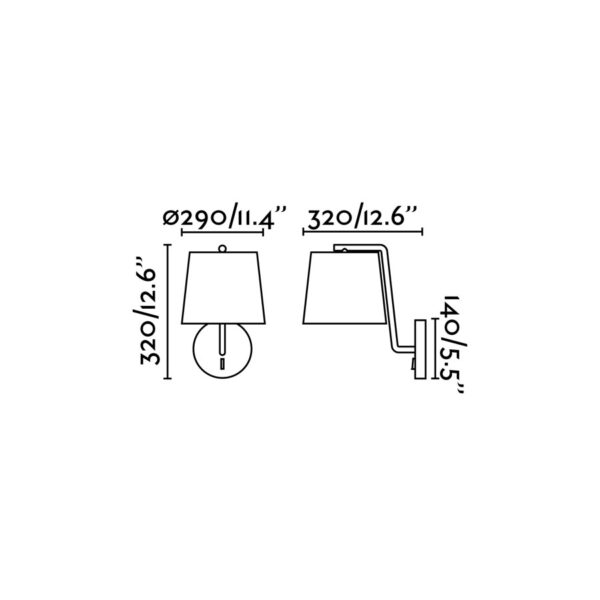 ΦΩΤΙΣΤΙΚΟ ΤΟΙΧΟΥ BERNI ΛΕΥΚΟ              FARO – 29326