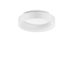 IDEAL LUX Φωτιστικό Οροφής LED 30W ZIGGY PL D45 Λευκό 3000Κ Θερμό – 293783