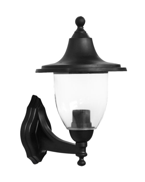 LP-960ΑΝ BLACK PLASTIC ΕΠΙΤΟΙΧΙΟ ΕΞ.ΧΩΡΟΥ Ε/27 Heronia – 07-1402