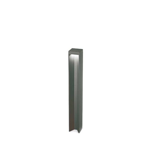 IDEAL LUX Κολωνάκι Κήπου KURT LED 11W 3000K IP54 Χρώματος Ανθρακί – 306834