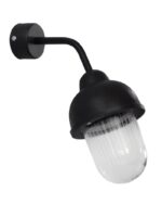 SLP-951AS 45⁰ BL Επιτοίχιο φωτιστικό Ε/27 μαύρο Heronia – 07-1413