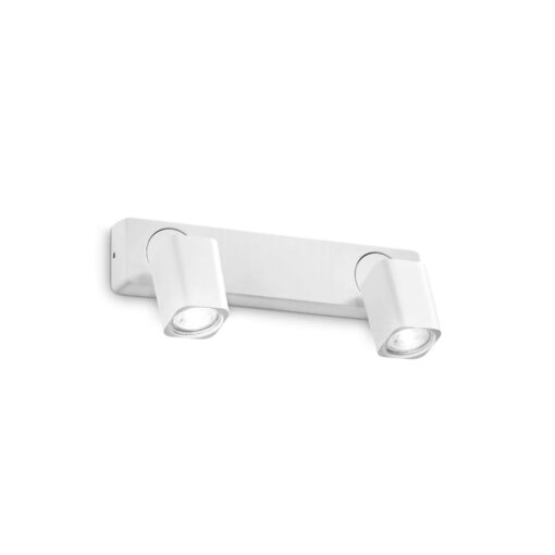 IDEAL LUX Φωτιστικό Οροφής RUDY 2xGU10 Λευκού Χρώματος – 294803