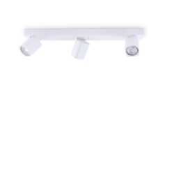 IDEAL LUX Φωτιστικό Οροφής RUDY 3xGU10 Λευκού Χρώματος – 294810