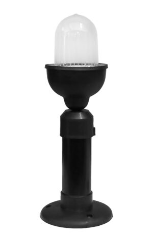 SLP-950EΒ BLACK 20cm ΕΔΑΦΟΥΣ ΚΥΑΘΙΟ Ε/27 Heronia – 10-0411