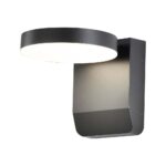 LED Επιτοίχιο Φωτιστικό Εξωτερικού Χώρου Περιστρεφόμενο Μαύρο 17W IP65 Θερμό 3000K V-TAC – 2952