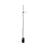 IDEAL LUX Φωτιστικό Δαπέδου EVA 1xE27 Μαύρου Χρώματος – 295213