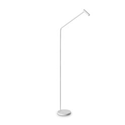 IDEAL LUX Φωτιστικό Δαπέδου EASY LED 3.5W 3000K Λευκού Χρώματος – 295473