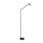 IDEAL LUX Φωτιστικό Δαπέδου EASY LED 3.5W 3000K Μαύρου Χρώματος – 295497