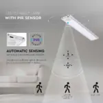 LED Φωτιστικό Πάγκου-Ντουλάπας 1.5W Λευκό με Ανιχνευτή Κίνησης 4000Κ Φυσικό V-TAC – 2958