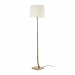 REM BRONZE FLOOR LAMP BEIGE LAMPSHADE             FARO – 29687-08