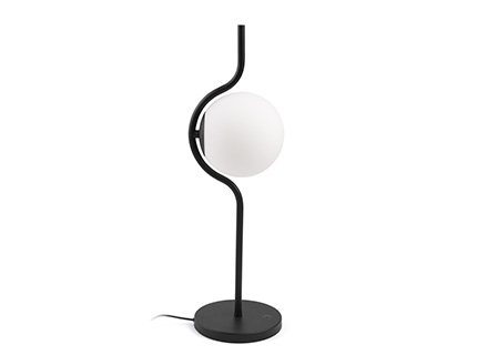 LE VITA TABLE LAMP BLACK LED 6W 2700K             FARO – 29697