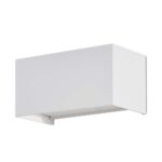 LED απλίκα 24W ορθογώνια με λευκό σώμα 3000K θερμό λευκό IP65 V-TAC – 2975