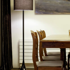 BLACK FLOOR LAMP 1 X E27 60W                      FARO – 29764