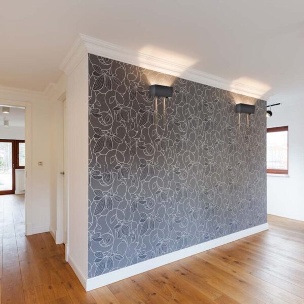 LED απλίκα 24W ορθογώνια με γκρι σώμα 4000K φυσικό λευκό IP65 V-TAC – 2980