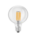 ΛΑΜΠΑ G125 FILAMENT 7,2W 1521LM Ε27 3000K CLEAR EUROLAMP – 147-78393