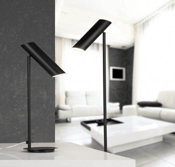 LINK BLACK TABLE LAMP 1 X GU10  FARO – 29882