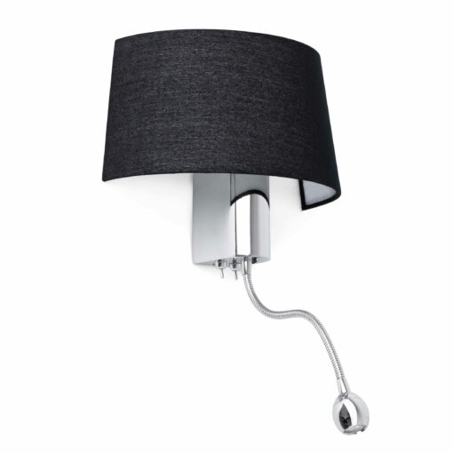 ΦΩΤΙΣΤΙΚΟ ΤΟΙΧΟΥ HOTEL ΜΕ ΑΝΑΓΝΩΣΤΗ LED 1 X E27 1W FARO – 29946