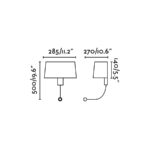 ΦΩΤΙΣΤΙΚΟ ΤΟΙΧΟΥ HOTEL ΜΕ ΑΝΑΓΝΩΣΤΗ LED 1 X E27 1W FARO – 29946