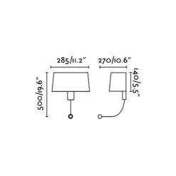 ΦΩΤΙΣΤΙΚΟ ΤΟΙΧΟΥ HOTEL ΜΕ ΑΝΑΓΝΩΣΤΗ LED 1 X E27 1W FARO – 29946
