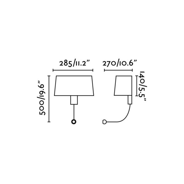 ΦΩΤΙΣΤΙΚΟ ΤΟΙΧΟΥ HOTEL ΜΕ ΑΝΑΓΝΩΣΤΗ LED 1 X E27 1W FARO – 29946