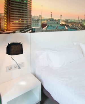 ΦΩΤΙΣΤΙΚΟ ΤΟΙΧΟΥ SWEET ΜΑΥΡΟ ΜΕ ΑΝΑΓΝΩΣΤΗ E27 60W FARO – 29951