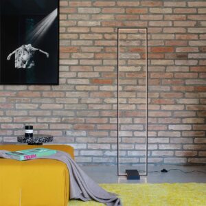 IDEAL LUX Φωτιστικό Δαπέδου FRAME LED 30W 3000K Λευκού Χρώματος – 299624