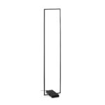 IDEAL LUX Φωτιστικό Δαπέδου FRAME LED 30W 3000K Μαύρου Χρώματος – 299617