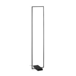 IDEAL LUX Φωτιστικό Δαπέδου FRAME LED 30W 3000K Μαύρου Χρώματος – 299617
