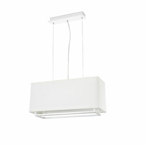 VESPER-1 WHITE PENDANT LAMP 2XE27 MAX 20W         FARO – 29986