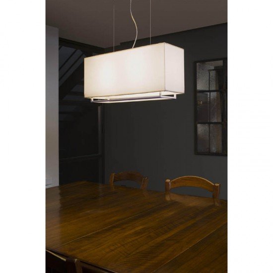 VESPER-1 BROWN PENDANT LAMP 2XE27 MAX 20W         FARO – 29987