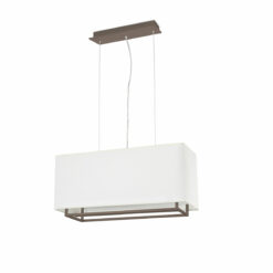 VESPER-1 BROWN PENDANT LAMP 2XE27 MAX 20W         FARO – 29987