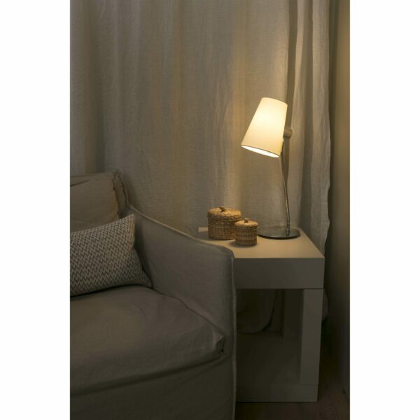 LUPE CHROME TABLE LAMP 1XE27 MAX 20W              FARO – 29997