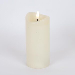 ΚΕΡΙ ΜΠΑΤΑΡΙΑΣ ΜΕ  ΦΛΟΓΑ, ΛΕΥΚΟ, ΜΕ ΧΡΟΝΟΔΙΑΚΟΠΤΗ, 7×12,5cm EUROLAMP – 147-15121