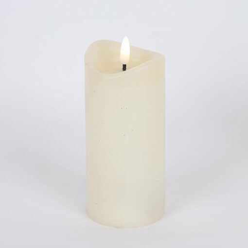 ΚΕΡΙ ΜΠΑΤΑΡΙΑΣ ΜΕ  ΦΛΟΓΑ, ΛΕΥΚΟ, ΜΕ ΧΡΟΝΟΔΙΑΚΟΠΤΗ, 7×12,5cm EUROLAMP – 147-15121