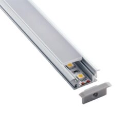 ΠΡΟΦΙΛ ΧΩΝΕΥΤΟ 2000*24,7*16,8 90° PLUS EUROLAMP – 145-70905
